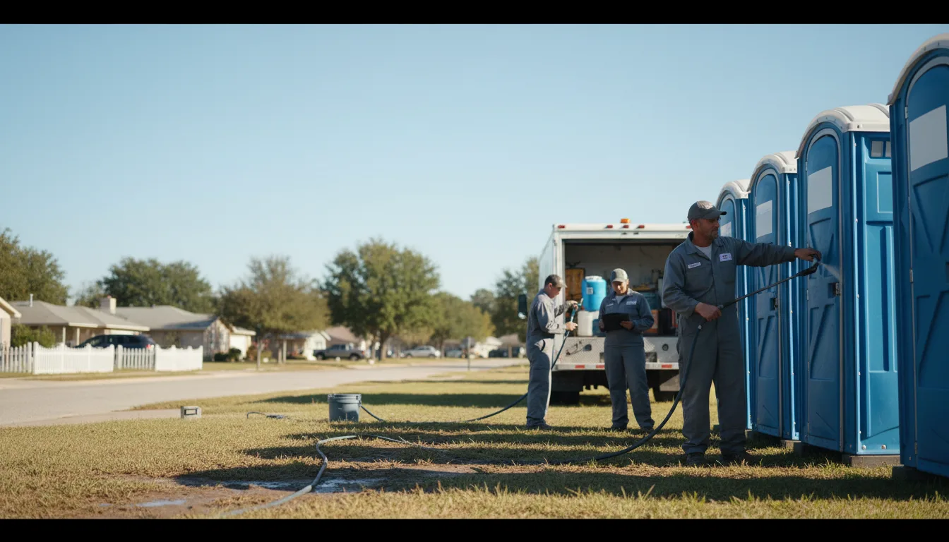 Long-Term Portable Toilet Rental in Ahoskie, NC near me